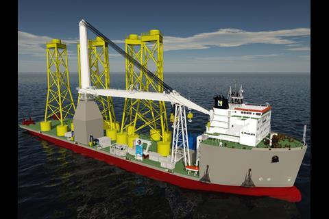 Boskalis’ F3000 conversion can pick up monopiles and jackets – but can turn it’s hand to the decom market